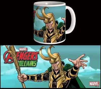 AVENGERS VILLAINS LOKI MUG