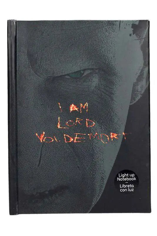HP LORD VOLDEMORT NOTEBOOK W/LIGHT