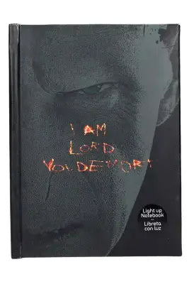 HP LORD VOLDEMORT NOTEBOOK W/LIGHT