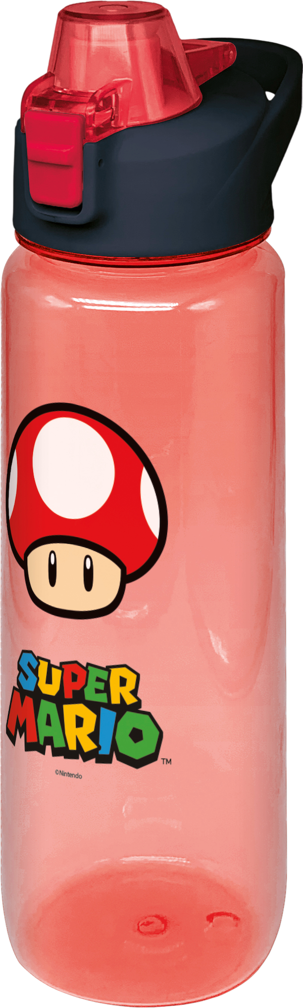 SUPER MARIO -  "Lock Top" Sport Bottle - 36oz