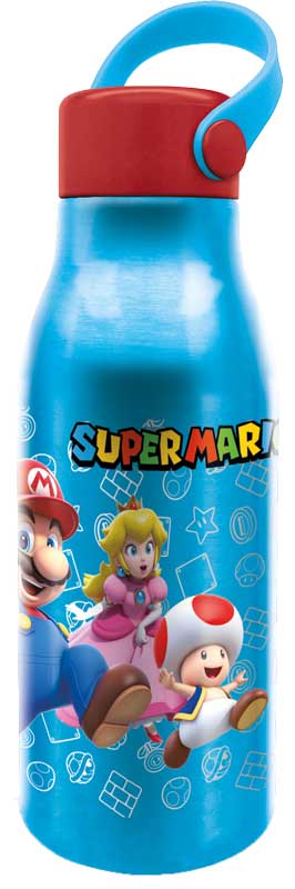 SUPER MARIO - Aluminium Bottle with Handle - 760ml