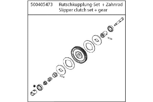 X10E Main Gear Clutch Set