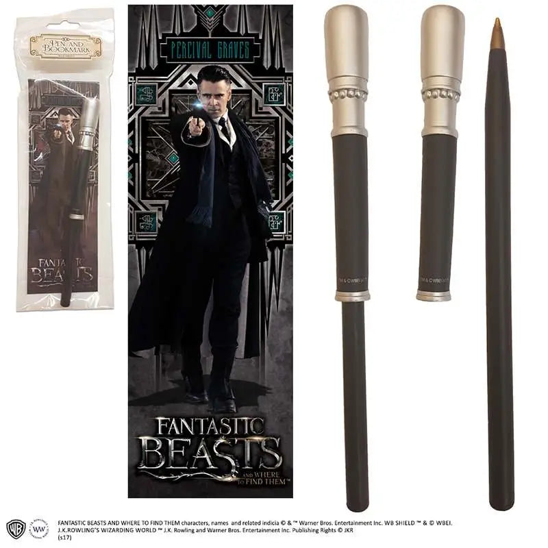 FB PERCIVAL GRAVES PEN AND BOOKMARK