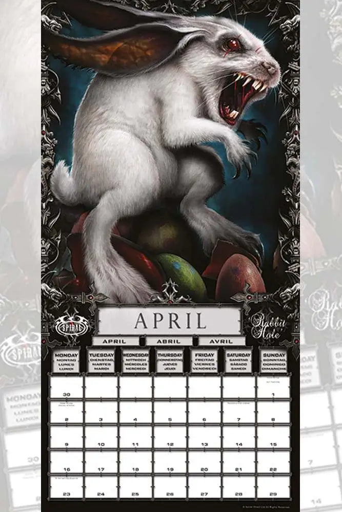 SPIRAL 2018 CALENDAR
