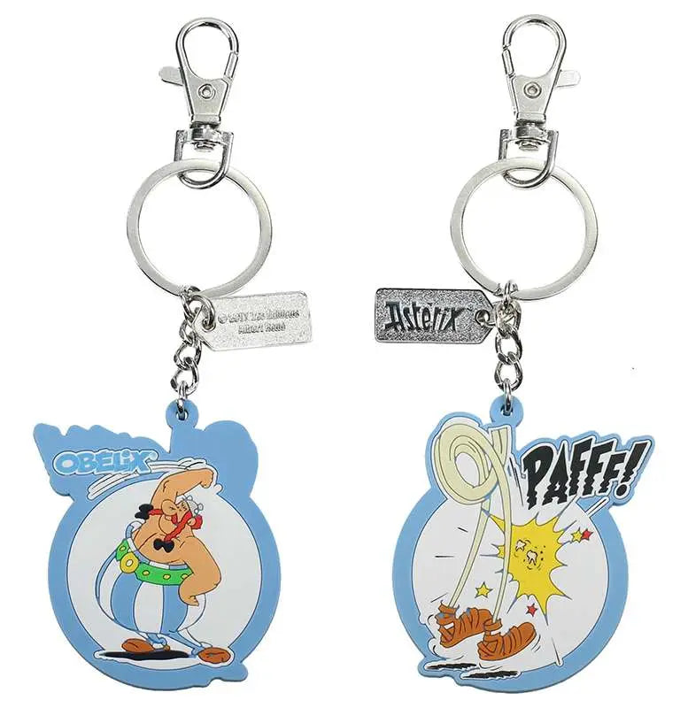 OBELIX PAFFF REVERSIBLE RUBB KEYCHAIN