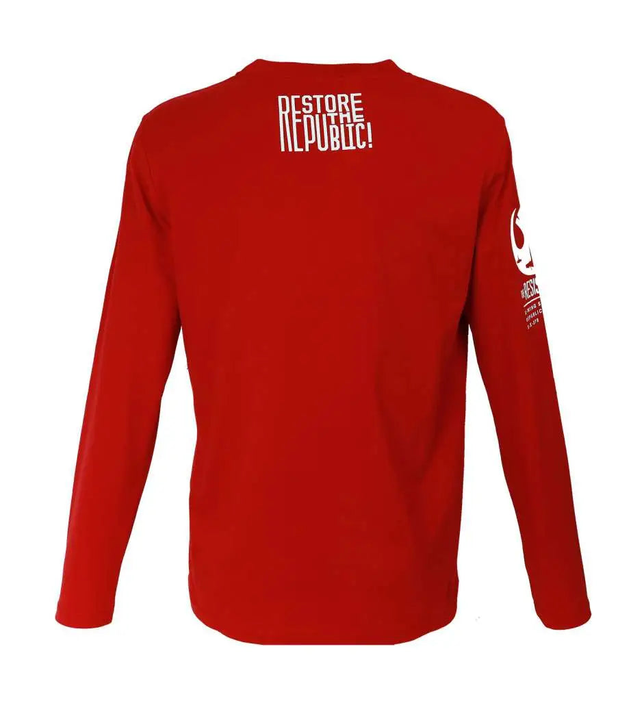T/S SW EP VIII REPUBLIC L/SLEEVE RED BOY - L