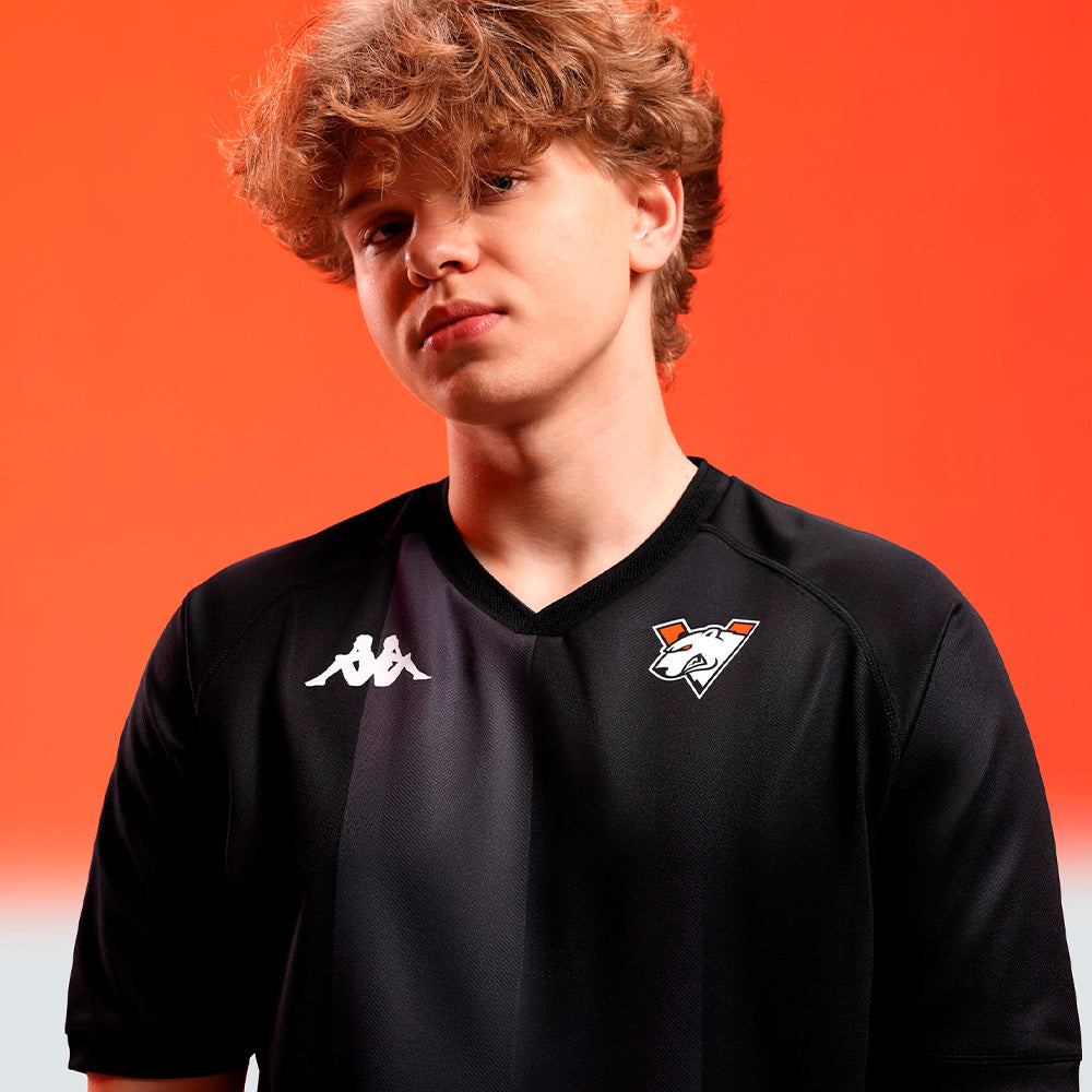Virtus.pro Kappa jersey 2024/2025 black, size XXL