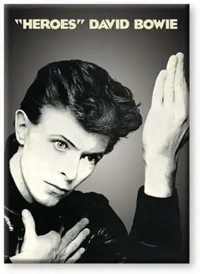 BOWIE HEROES FLAT MAGNET