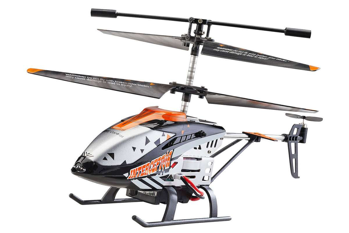 RC Anti-Crash Helicopter Interceptor