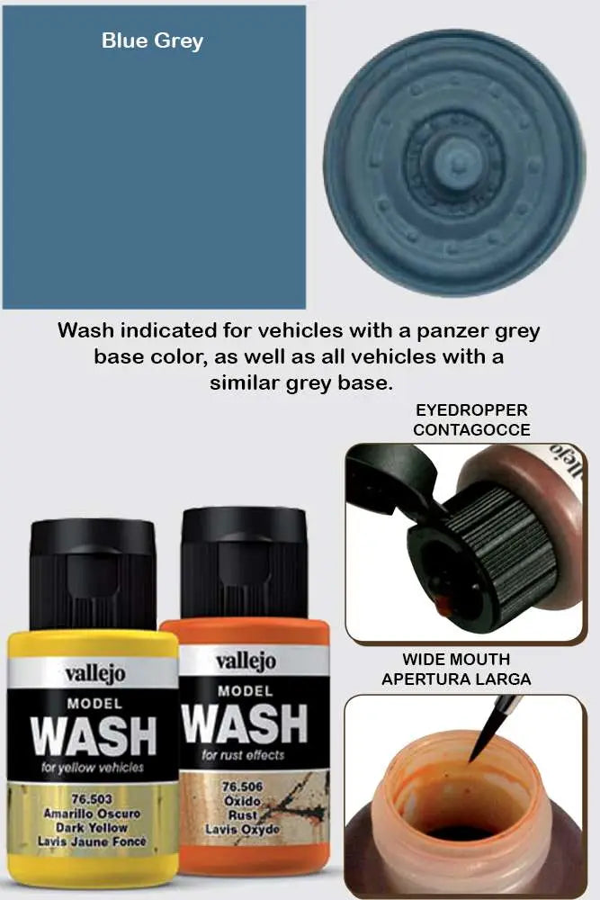 MODEL WASH 76524 BLUE GREY