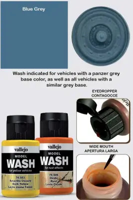 MODEL WASH 76524 BLUE GREY