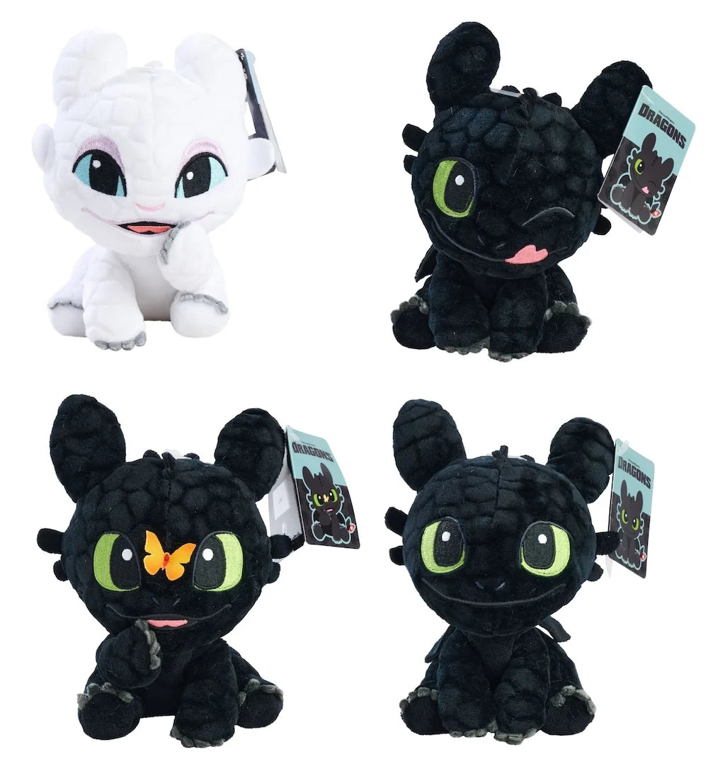 HTTD - Toothless - Assortment of 12 Plushs 4 Models - 18cm