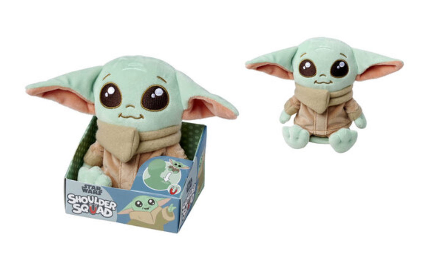 MANDALORIAN - Grogu - Plush Shoulder Pad with Magnetic -12cm