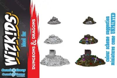 WIZKIDS UM TREASURE PILES