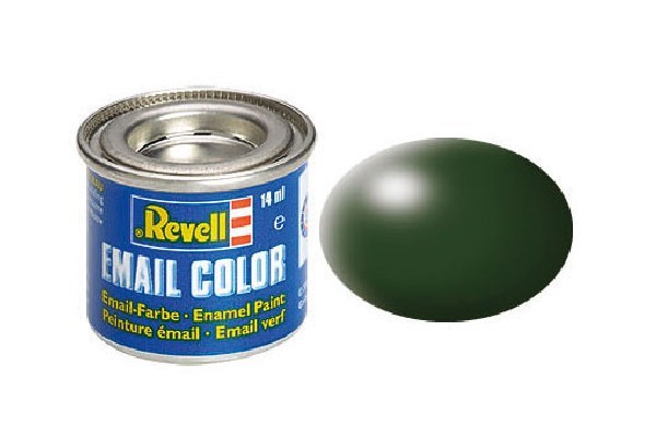 Enamel 14 ml. dark green silk