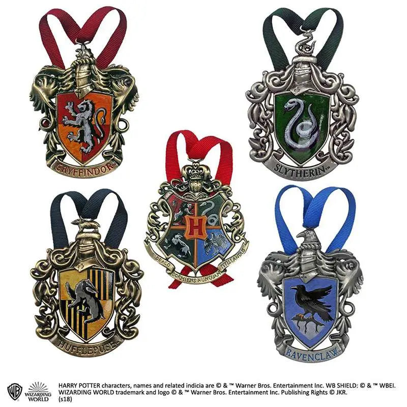 HP HOGWARTS CHRISTMAS TREE ORNAMENTS