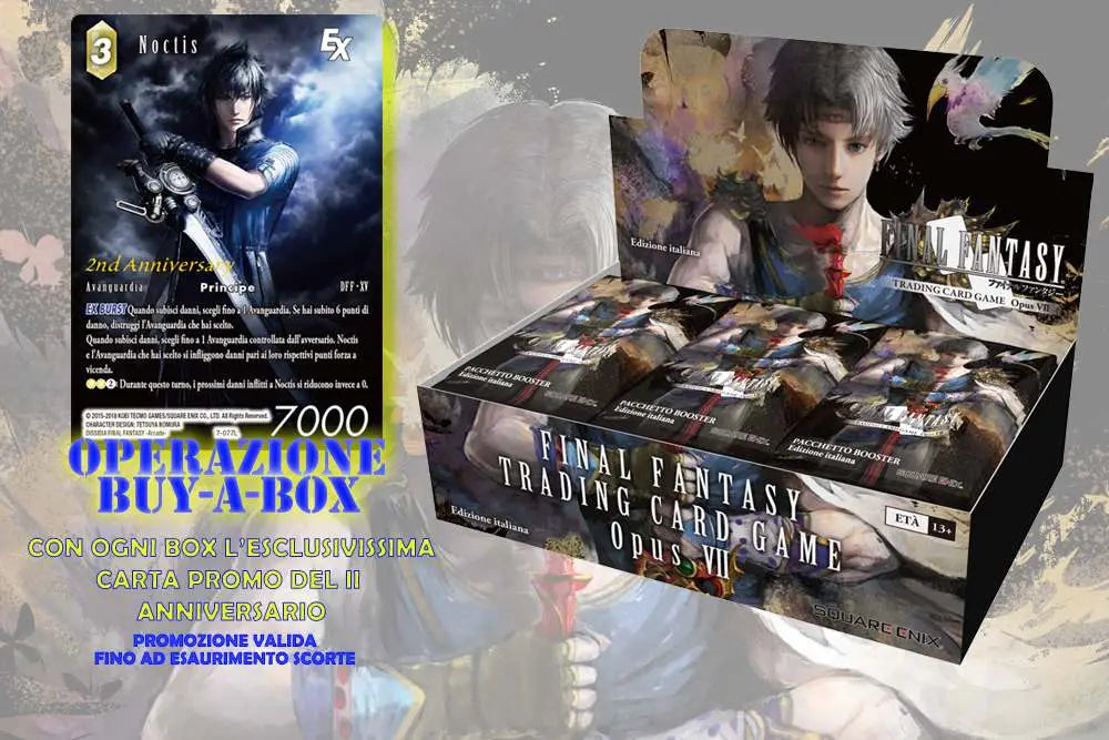 FFTCG OPUS VII BOOSTERS BOX ITALIAN (36)
