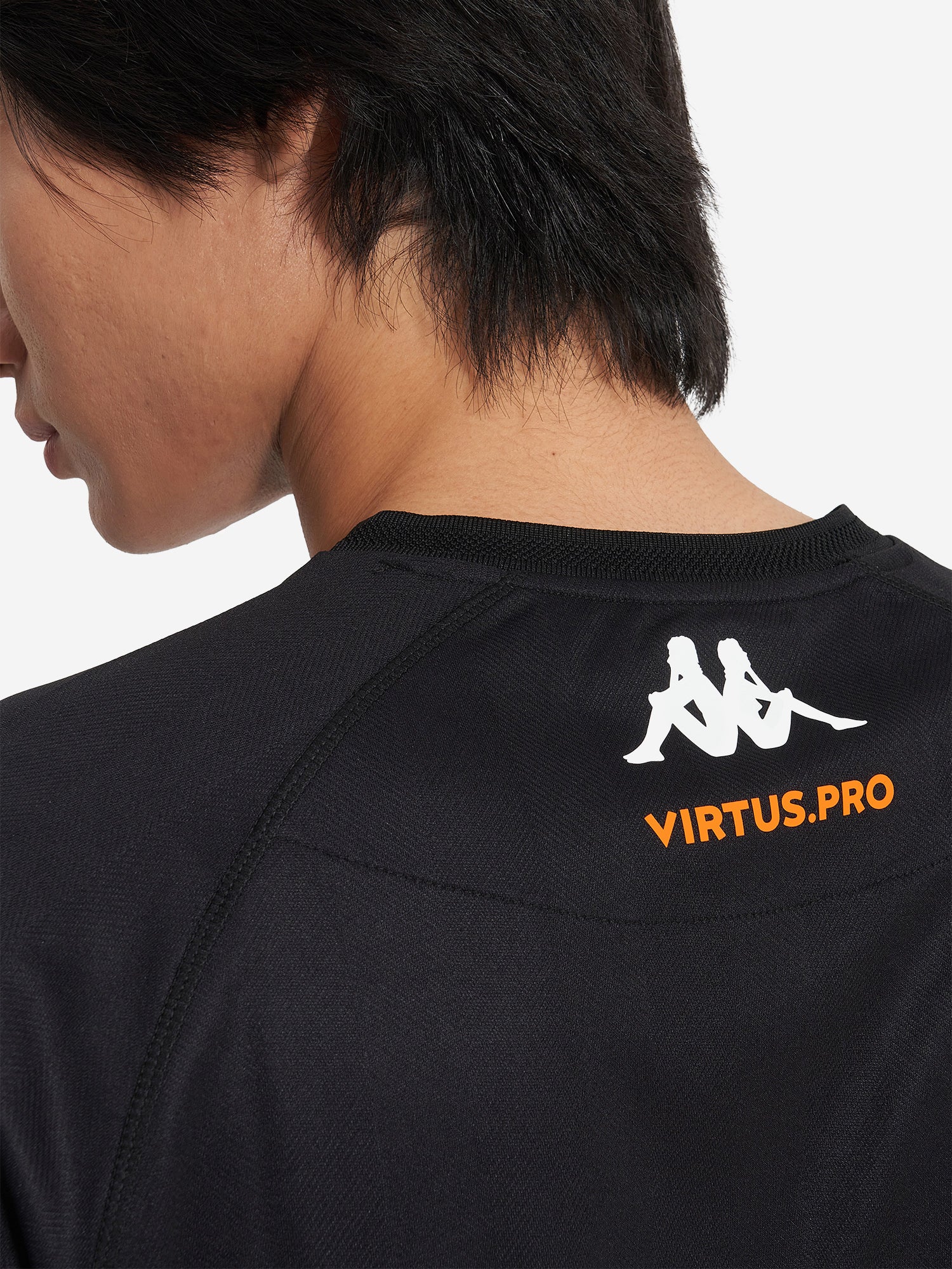 Virtus.pro Kappa jersey 2024/2025 black, size S