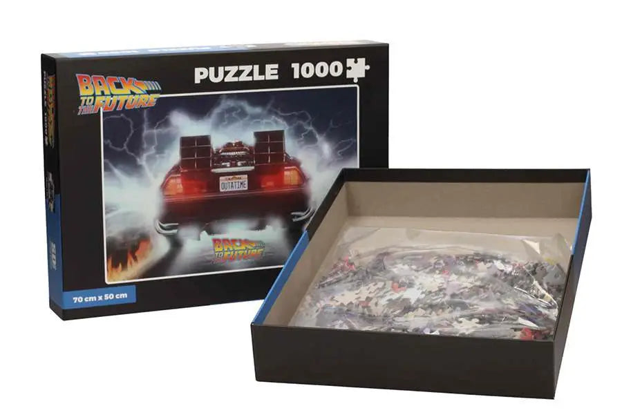 BTTF DELOREAN OUT A TIME PUZZLE