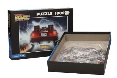 BTTF DELOREAN OUT A TIME PUZZLE