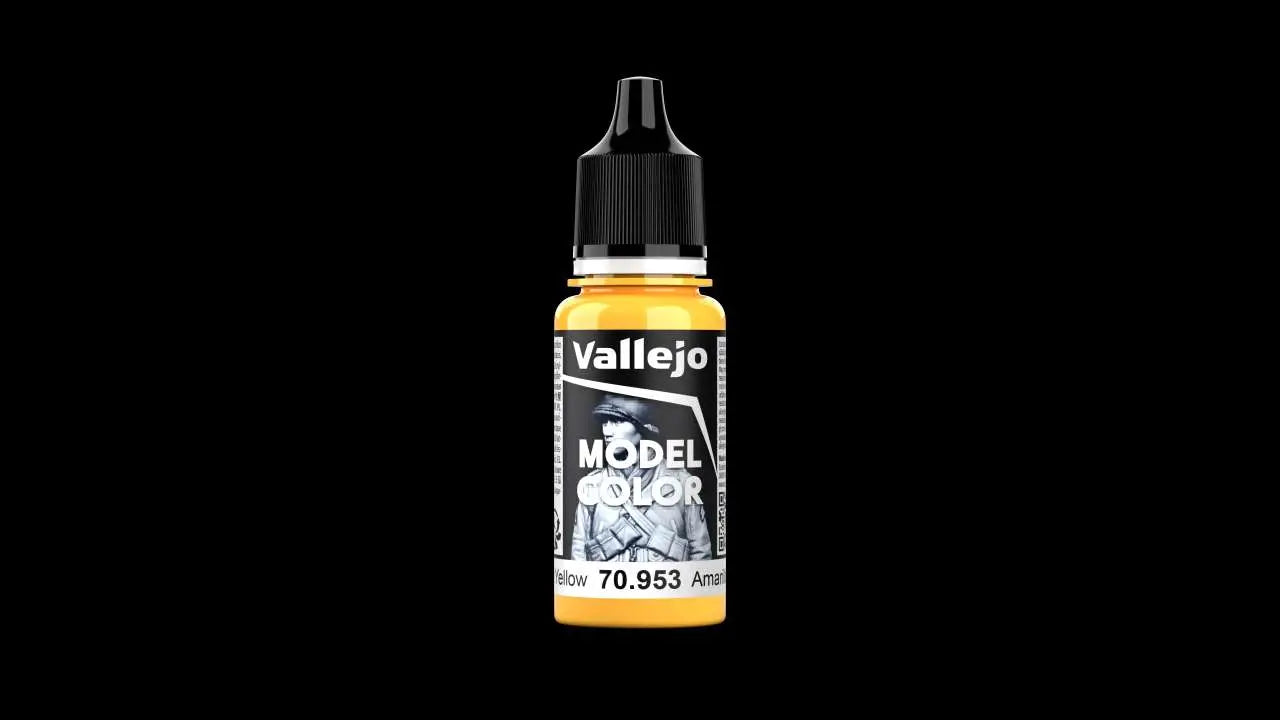 MODEL COLOR 70953 FLAT YELLOW
