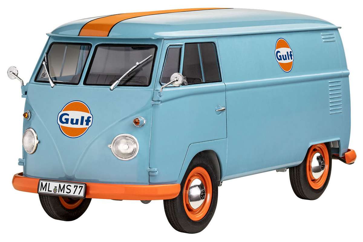 Model Set VW T1 panel van (Gulf Decoration) 1:24