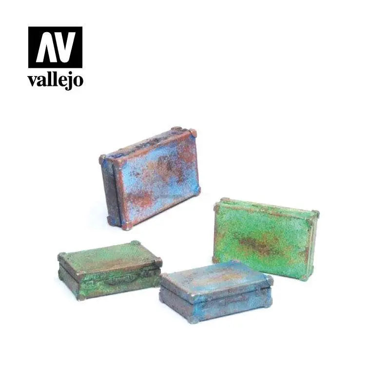 VALLEJO SCENICS METAL SUITCASES SC226