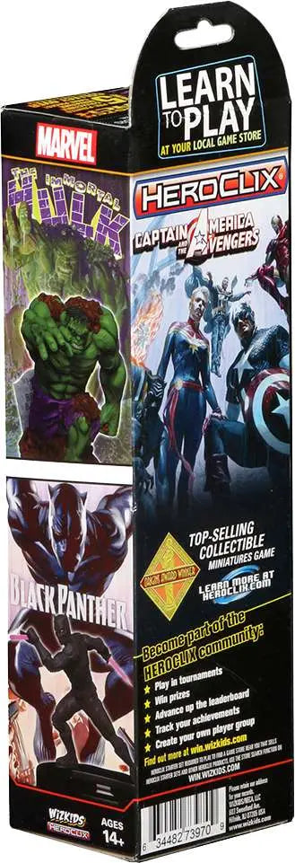 MHC CAP.AMERICA & AVENGERS BOOSTER BRICK