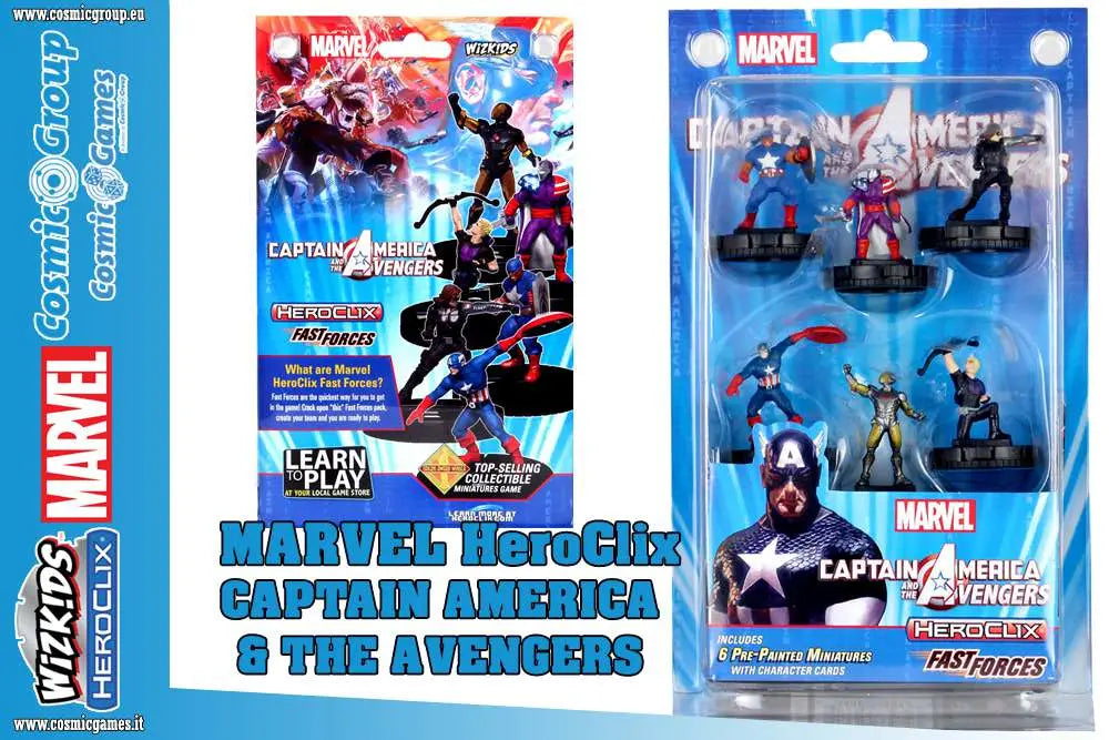 MHC CAP.AMERICA & AVENGERS FAST FORCES