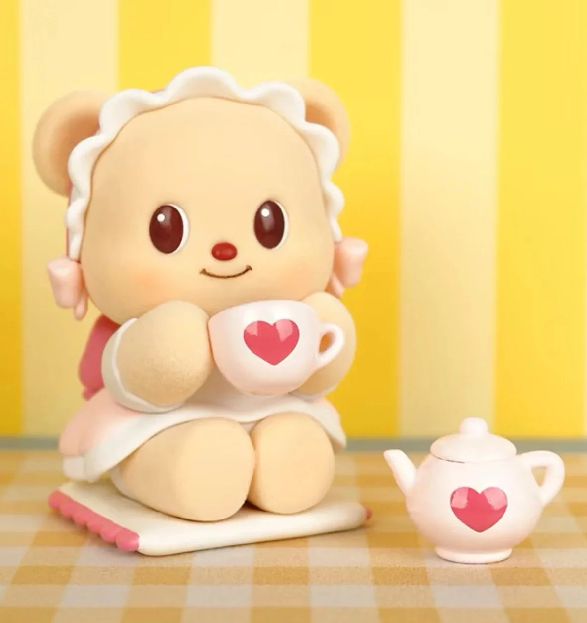 BUTTERBEAR - Leisure Time - Display of 6 Plushs 10cm - Mystery Box