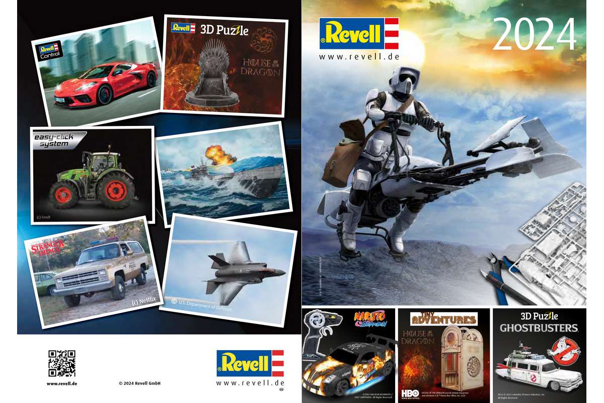 Revell Catalogue 2024 - Online for download only