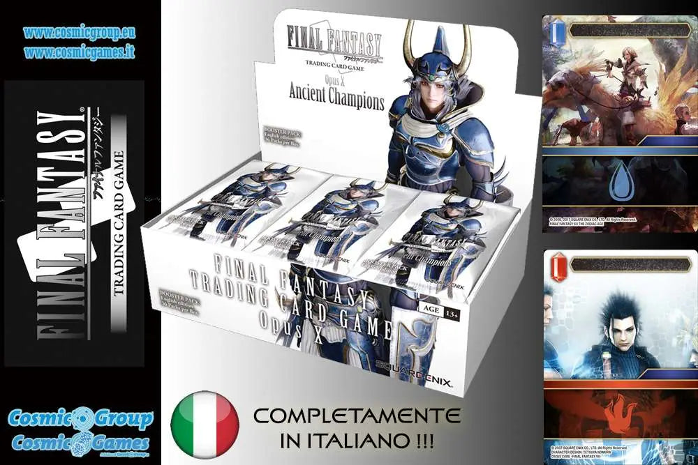 FFTCG OPUS X BOOSTERS BOX ITALIAN (36)
