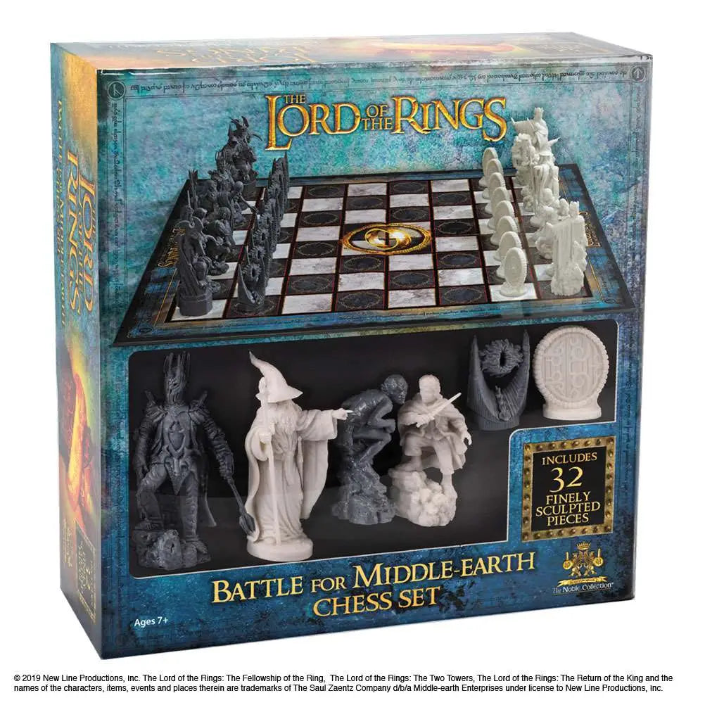 LOTR CARDBOARD CHESS SET
