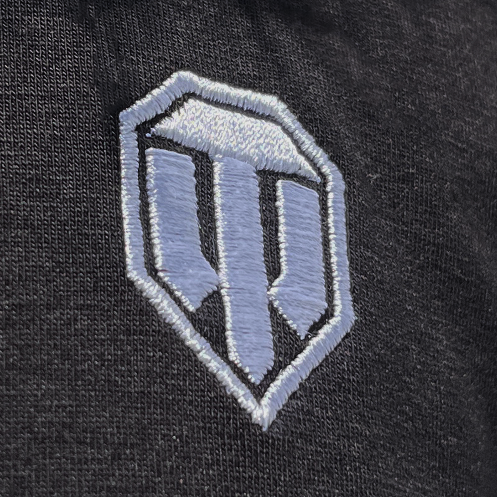 World of Tanks T-shirt with embroidery black, 2XL