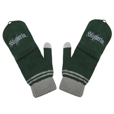 HP SLYTHERIN FINGERLESS GLOVES/MITTEN