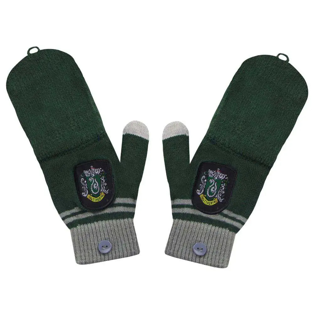 HP SLYTHERIN FINGERLESS GLOVES/MITTEN
