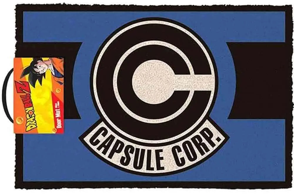 DRAGONBALL CAPSULE CORP DOORMAT