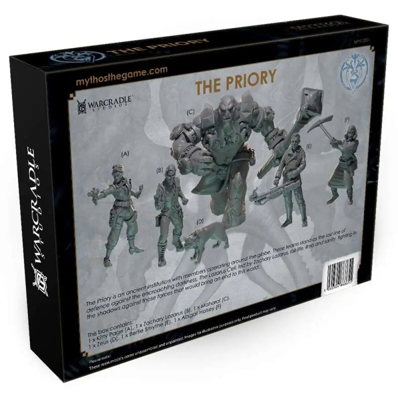 MYTHOS THE PRIORY FACTION STARTER