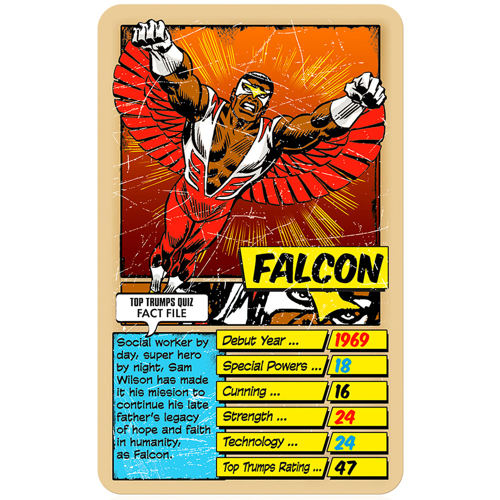 Winning Moves Marvel Comics Retro - Top Trumps Board Game