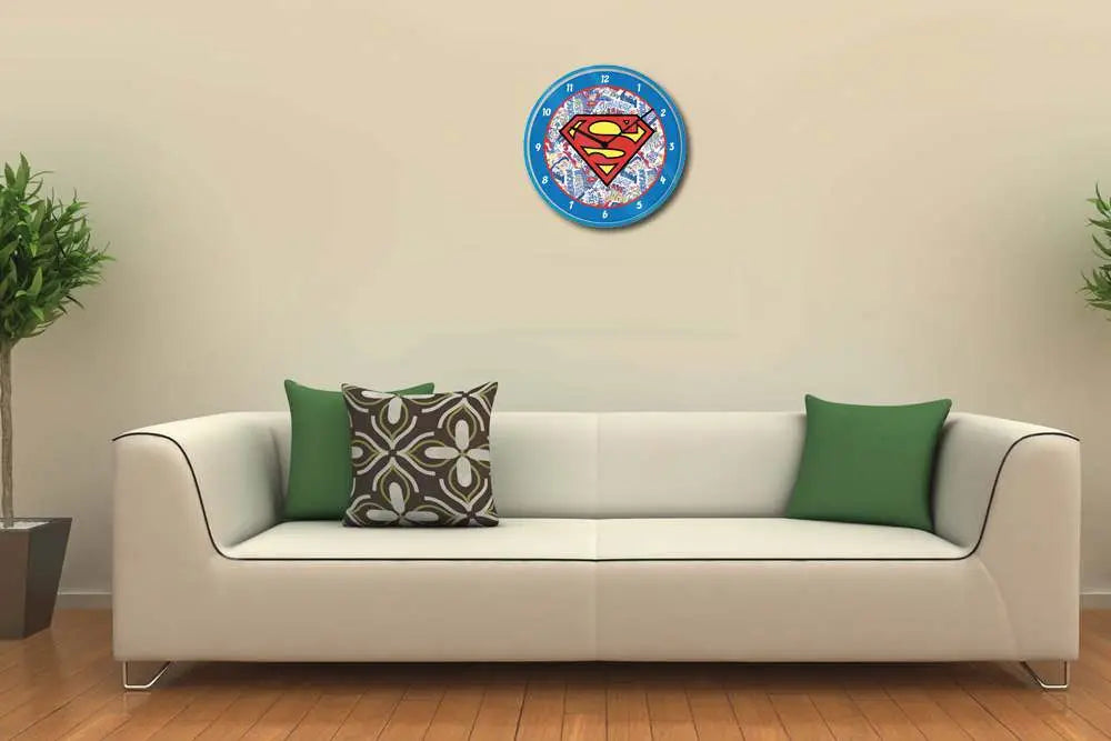 SUPERMAN LOGO DC WALL CLOCK