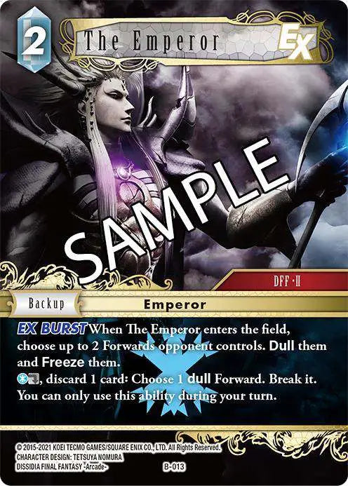 FFTCG BOSS DECK CHAOS MULTIPLAYER (6)
