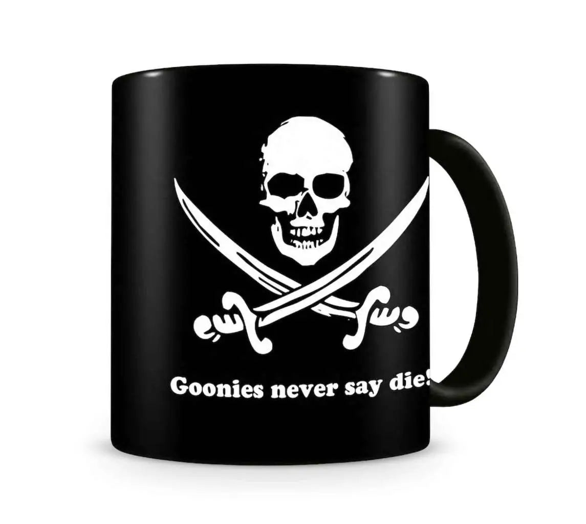 THE GOONIES NEVER SAY DIE MUG