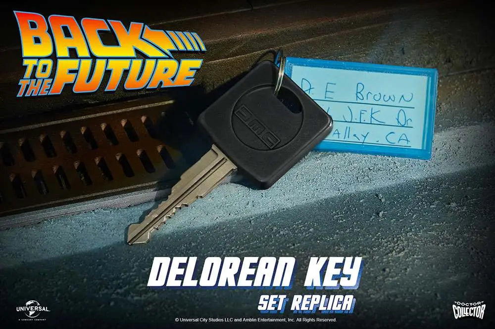 BTTF DELOREAN KEY SET REPLICA