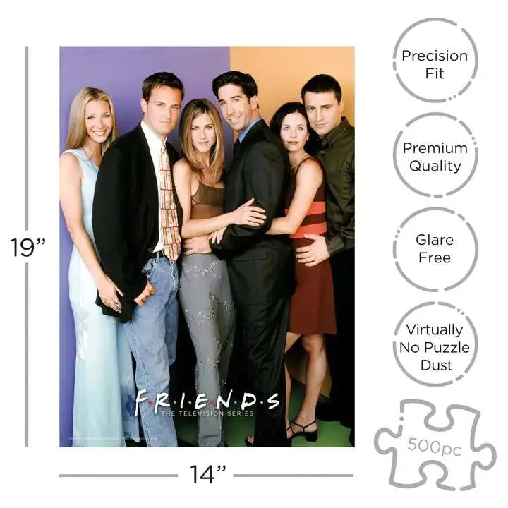 FRIENDS CAST 500PCS PUZZLE