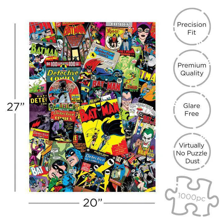 DC BATMAN COLLAGE 1000 PCS PUZZLE