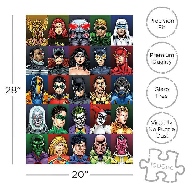 DC FACES 1000 PCS PUZZLE