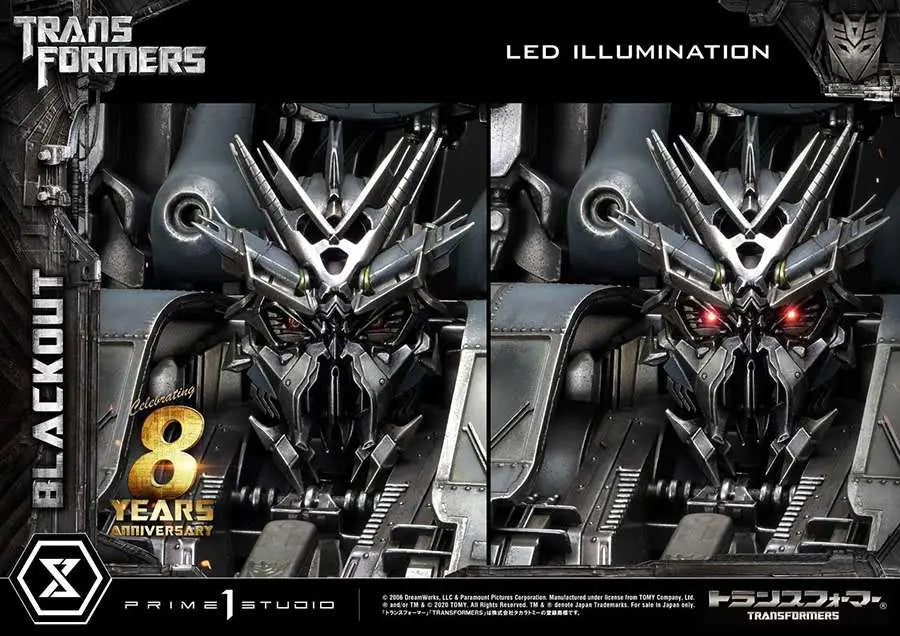 TRANSFORMERS BLACKOUT STATUE