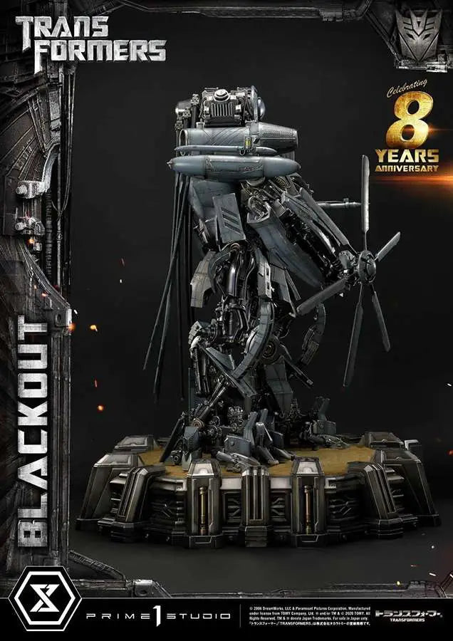 TRANSFORMERS BLACKOUT STATUE