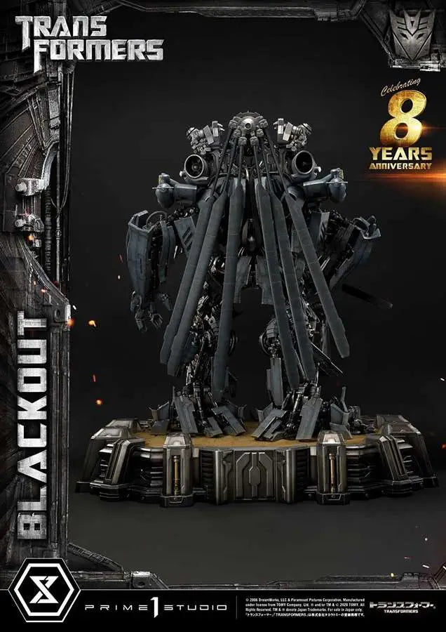 TRANSFORMERS BLACKOUT STATUE