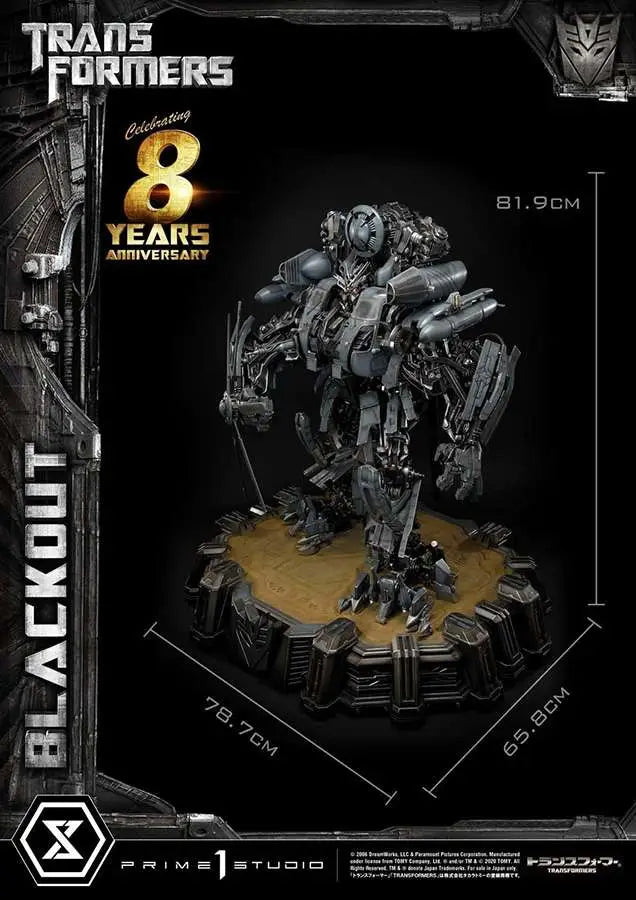 TRANSFORMERS BLACKOUT STATUE